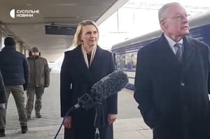 Keith Kellogg arrives in Kyiv 19 Feb