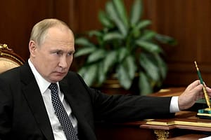 Vladimir Putin at the Kremlin