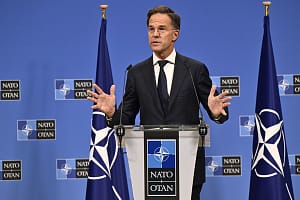 POLITICS NATO SECRETARY GENERAL CHANGE
