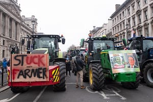 Farmers Protest – Whitehall, London – Wed 11 Dec 2024