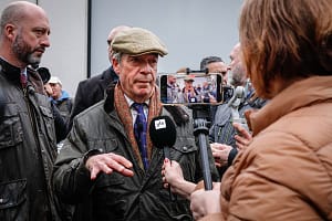 ‘No Farmers, No Food’ Farmers Protest in Westminster, London, UK