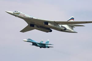 Two Russian Bombers TU-160 Land in Venezuela to Carry Out Training Flights over Caribbean Region