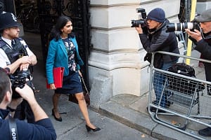 Cabinet Meeting Arrivals – Wednesday 26 October 2022 – Downing Street, London