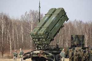 U.S. air and missile Patriot battery arrived to Poland, Sochaczew
