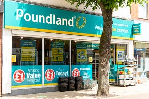 Poundland shops and stores getting ready to re-open following the Covid19 shutdown, Solihull, West Midlands, United Kingdom, 15.06.2020