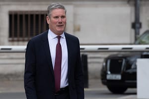 Keir Starmer Arrives at BCC Global Annual Conference – Wednesday 17 May 2023 – QEII, London