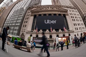 Uber IPO debuts on the New York Stock Exchange