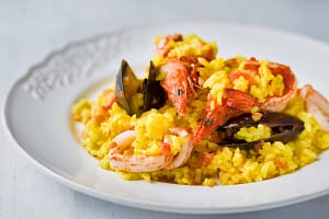 paella,spanische küche,paella de marisco *** paella,spanish cuisine,paella de marisco mpd-k6g