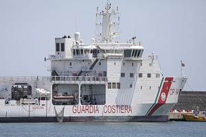 Italian coastguard