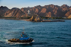 Muscat, Oman, statue of incense