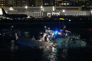 Washington DC plane crash X