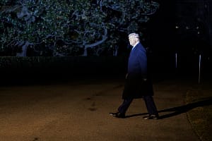 President Trump Arrives at White House with Elon Musk