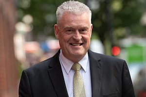 Lee Anderson Arrives at National Conservatism Conference – Wednesday 17 May 2023 – Emmanuel Church, London
