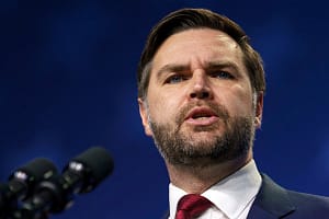 US Vice President JD Vance attends National Catholic Prayer Breakfast