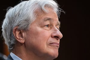 Jamie Dimon, Chairman And CEO, JPMorgan Chase & Co. at a Senate Banking, Housing, and Urban Affairs hearing.