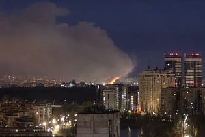 Russia launches ballistic missile attack on Kyiv