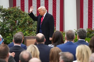 Trump Annouinces New Tariffs at a Make America Wealthy Again Event