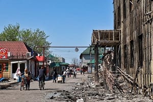 Pokrovsk destroyed by Russian shelling