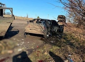 Ukrainian forces ‘eliminate’ three senior Russian officers in a HIMARS attack GUR HIMARS attack GUR
