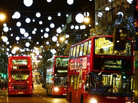 The Oxford Street Christmas Lights