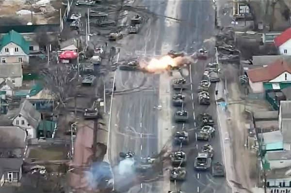 Russia Invading Ukraine: Attack On Russian Tanks