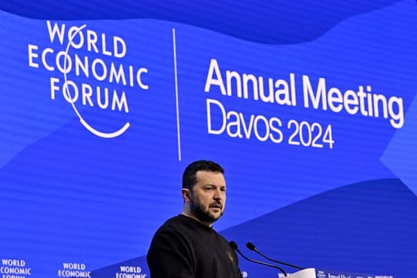 Zelensky Warns World Economic Forum That Putin Is A ‘predator Who Is ...