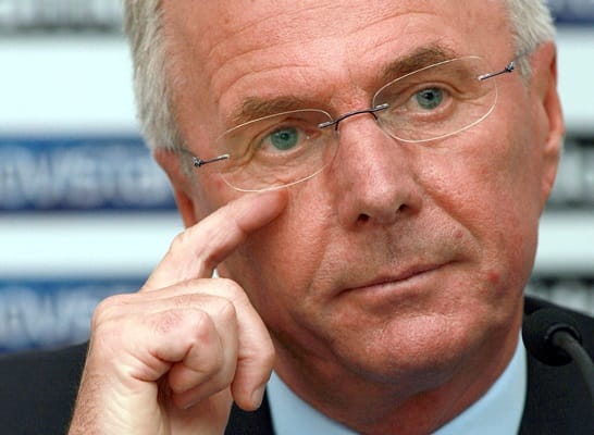 Former England football manager Sven-Goran Eriksson has died – London Business News | Londonlovesbusiness.com