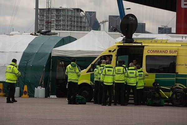 NHS ambulance