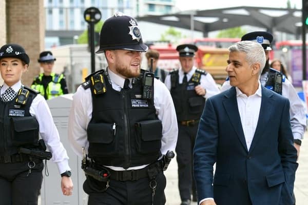 I went to Tottenham police station to hand weapons in and they