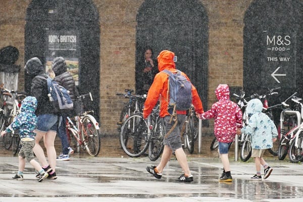 Met Office issues weather warnings for heavy rain and flooding