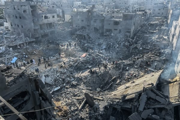Israel bombs Gaza’s largest refugee camp for a second day with ‘whole families’ killed Israel bombs Gaza’s largest refugee camp for a second day with ‘whole families’ killed