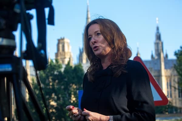 Potty mouth Gillian Keegan heard everyone sat ‘on their a***s’ and failing to act over School concrete crisis